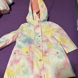 Girls raincoat. Size 3-6 months.